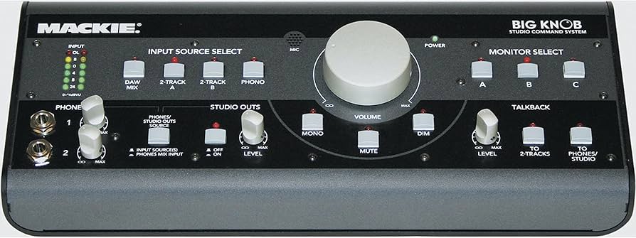 Amazon.co.jp: MACKIE マッキー モニターコントローラー Big Knob 国内