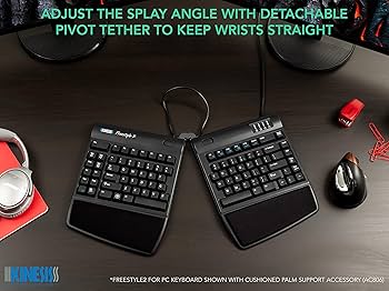 Amazon.com: KINESIS Freestyle2 Ergonomic Keyboard for PC (9