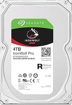 Seagate IronWolf Pro ST4000NE001 Disco rígido de 4 TB - interno de