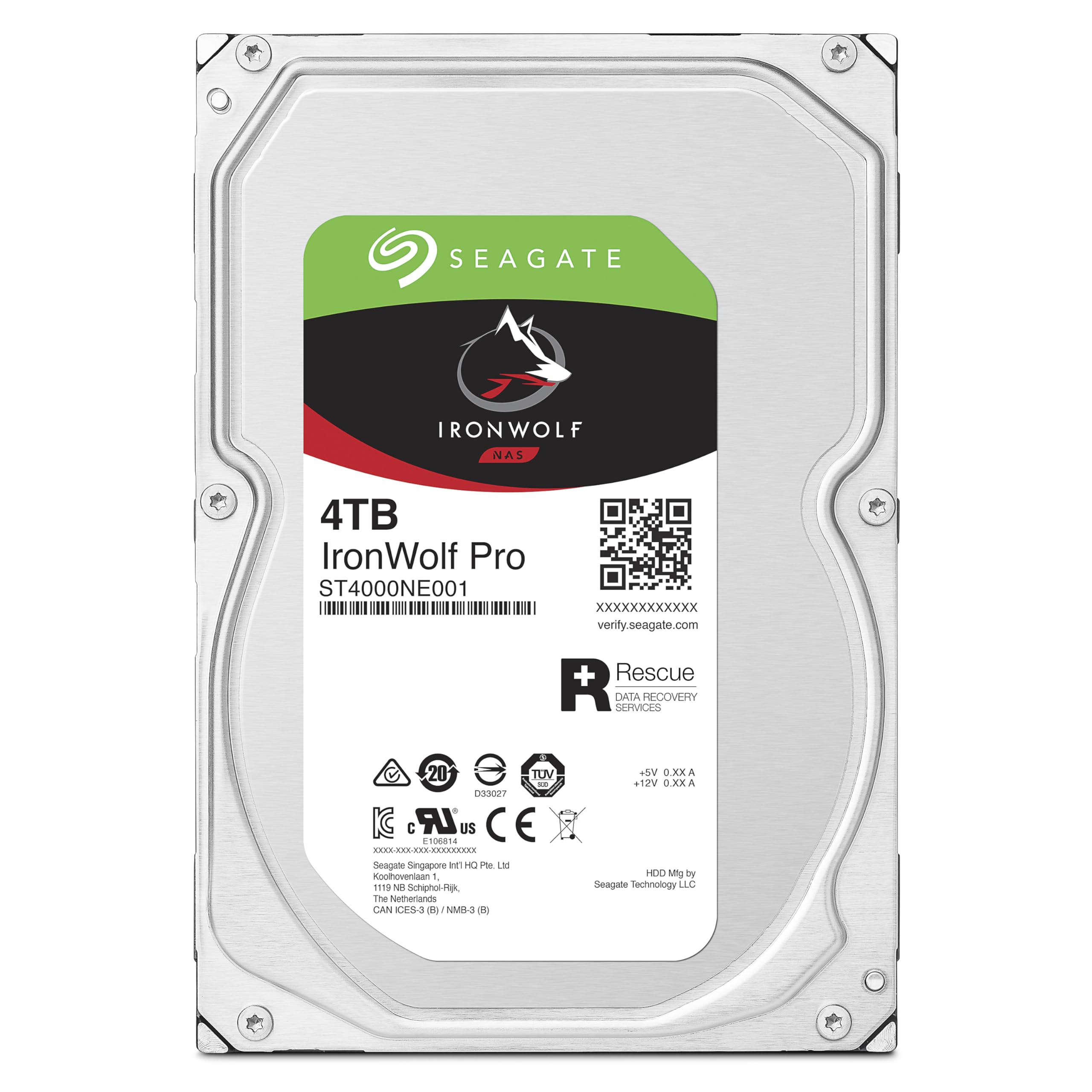 Amazon.com: Seagate IronWolf Pro ST4000NE001 4 TB Hard Drive - 3.5