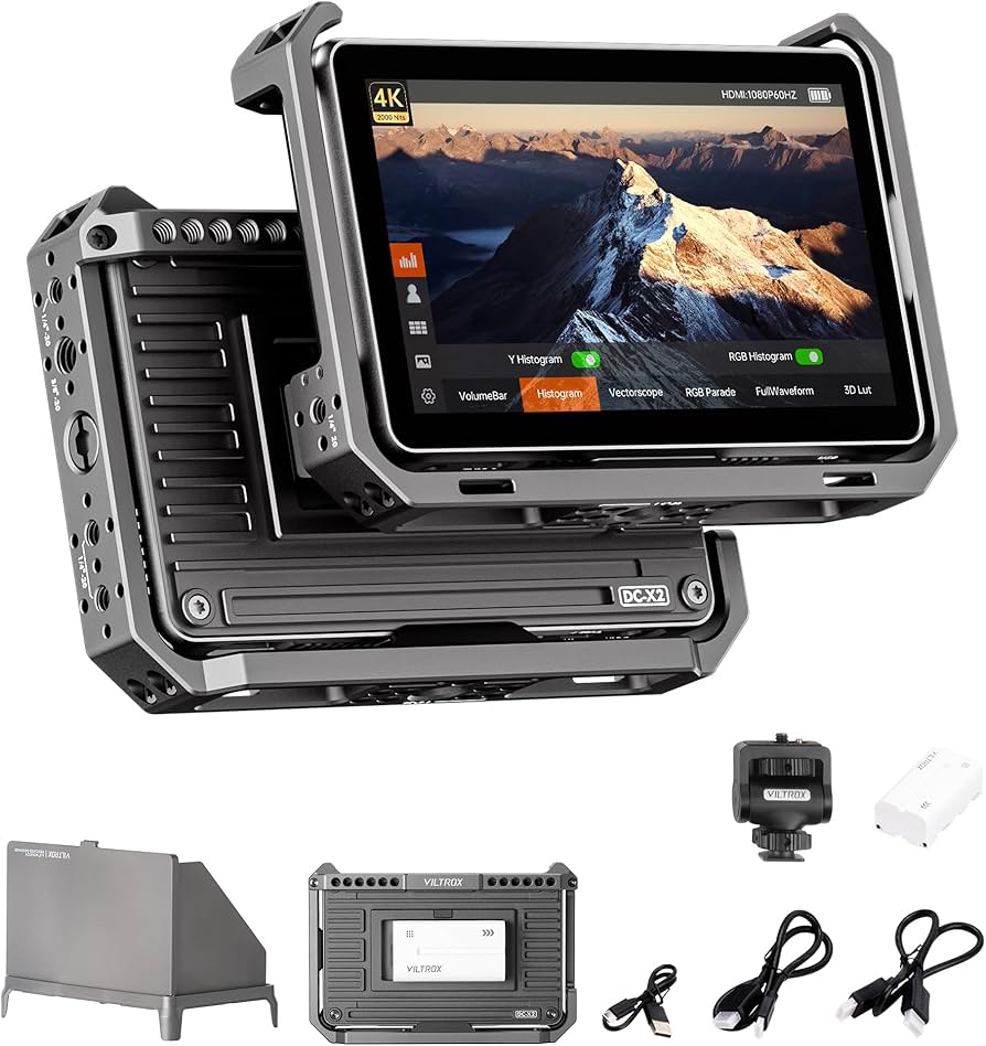 Amazon.com : VILTROX DC-X2 6 Inch Touchscreen Camera Field Monitor