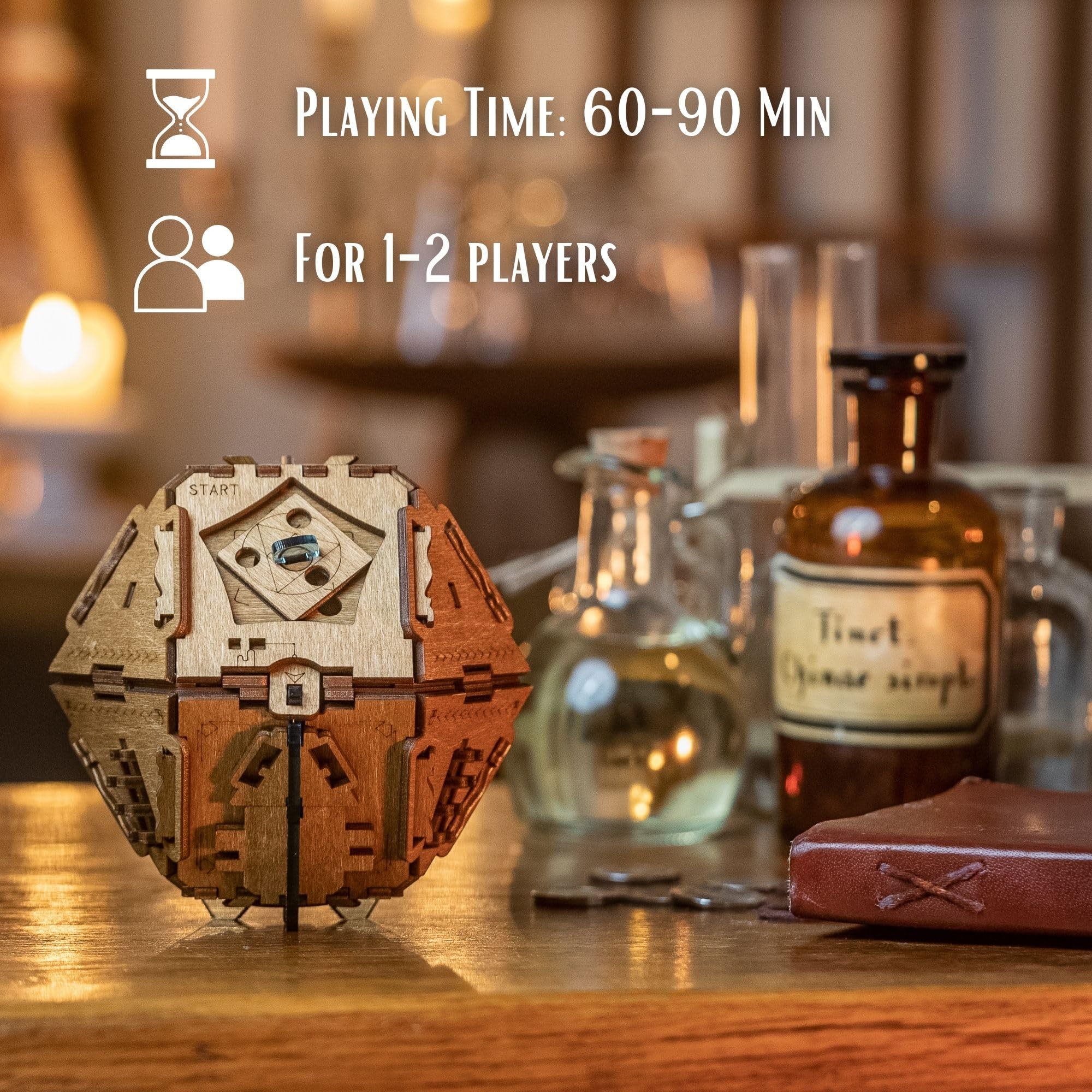 Amazon.com: Puzzle Potato Philosopher's Stone Puzzle Box - Escape