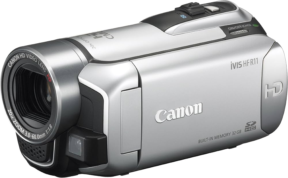 Amazon | Canon デジタルビデオカメラ iVIS HF R11 スノーシルバー