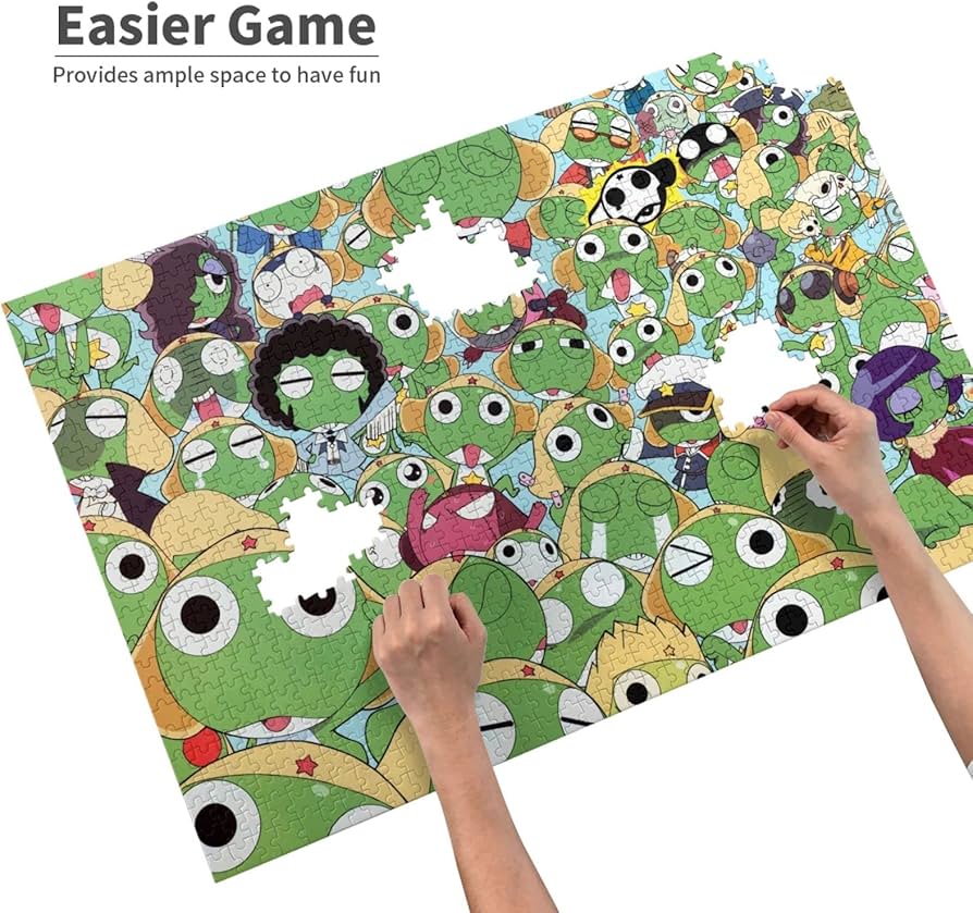 Amazon.co.jp: ケロロ軍曹 アニメ ジグソーパズル 木製 1000ピース