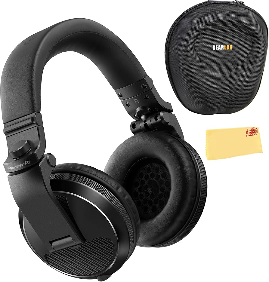 Amazon.com: Pioneer DJ HDJ-X5 Over-Ear DJ Headphones - Black