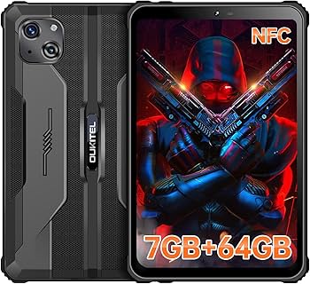 Amazon.co.jp: OUKITEL RT3 防水タブレット Android13 タブレット 8