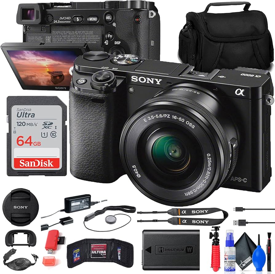 Amazon.com: Sony Alpha a6000 Mirrorless Camera with 16-50mm Lens