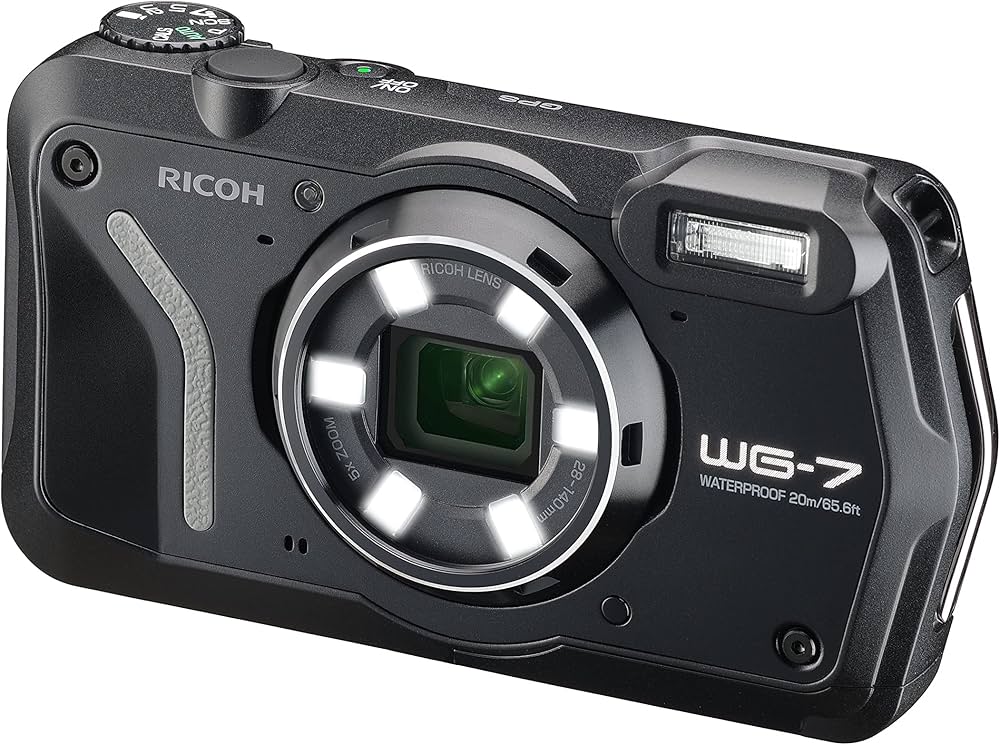 Amazon | リコー RICOH WG-7 ブラック 本格アウトドアカメラ 3100