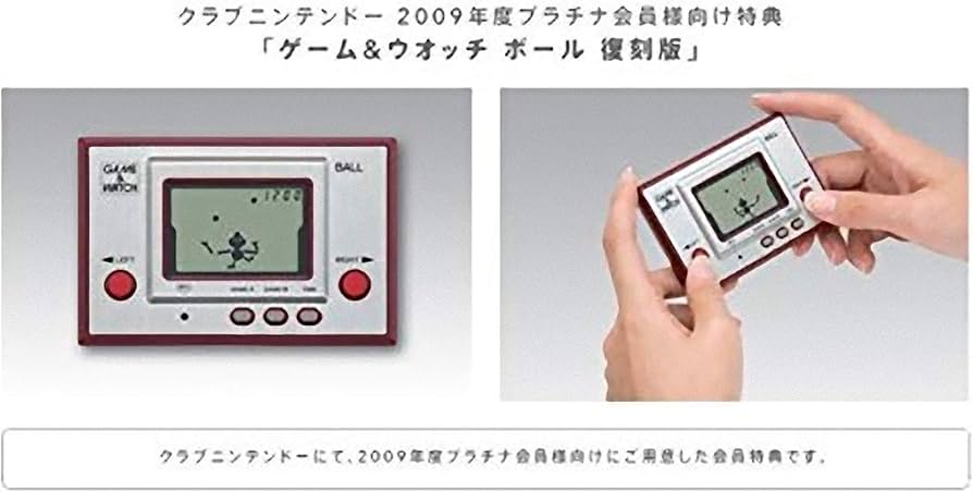 Amazon.co.jp: ゲーム＆ウオッチ ボール 復刻版 : おもちゃ