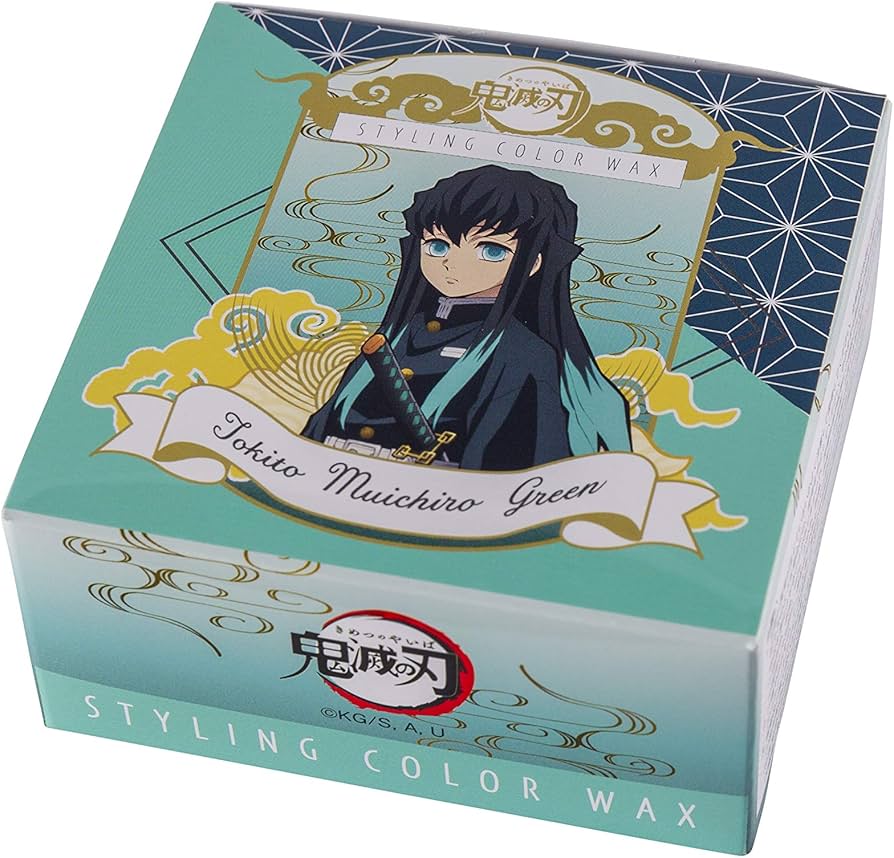 Amazon | 鬼滅の刃 スタイリング カラーワックス 時透無一郎 グリーン