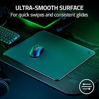 Amazon.com: Razer Atlas Tempered Glass Gaming Mouse Mat: Ultra