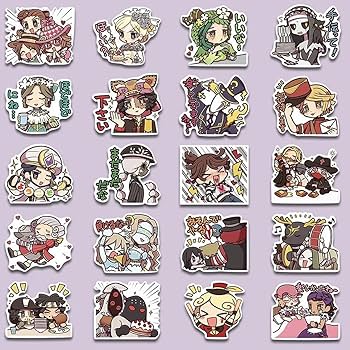Amazon.co.jp: UWU IdentityV 第五人格 ステッカー 110枚 非公式 防水