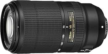 Amazon.com : Nikon AF-P NIKKOR 70-300mm f/4.5-5.6E ED VR Fixed