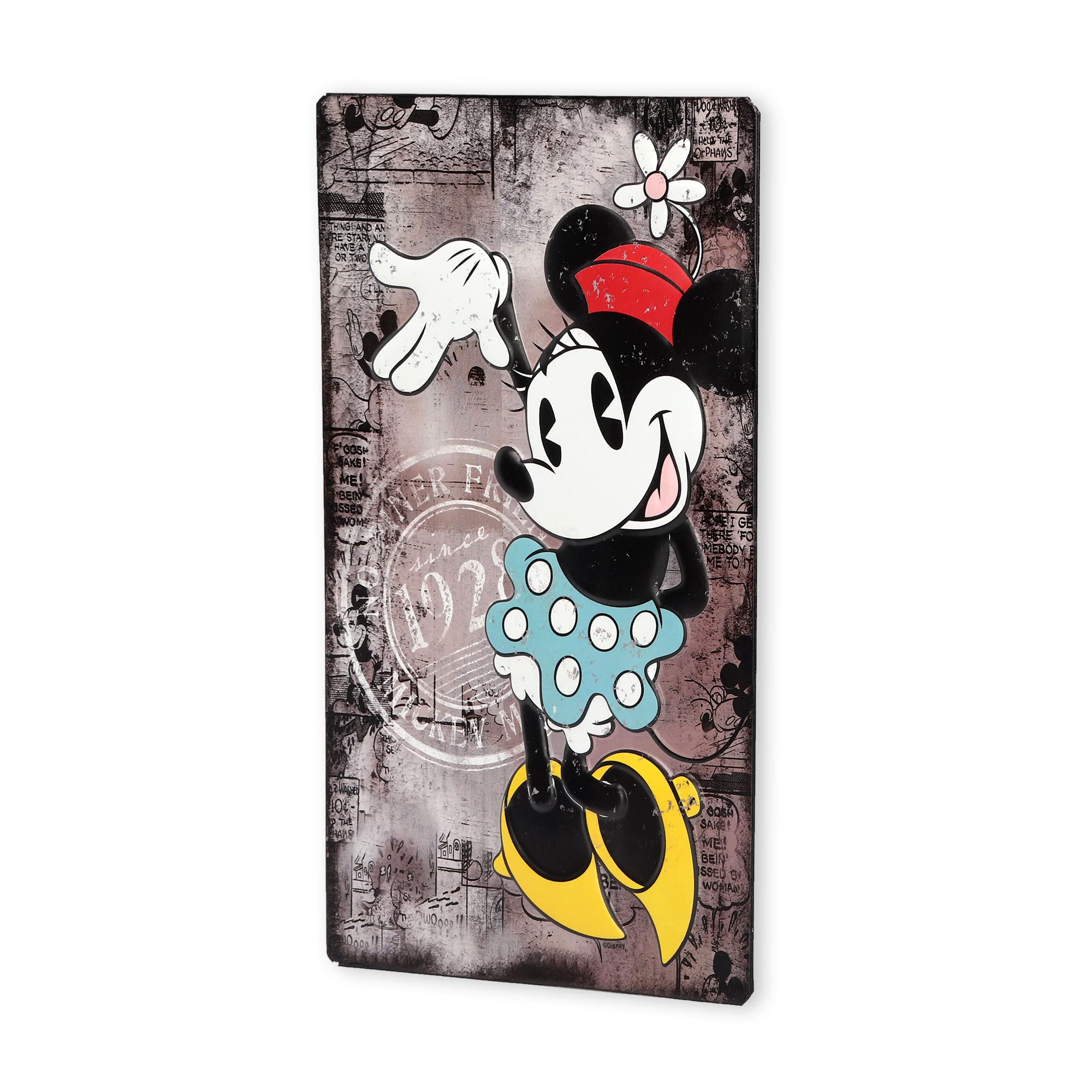 Amazon.co.jp: Disney Minnie Mouse Since 1928 メタルウォールアート