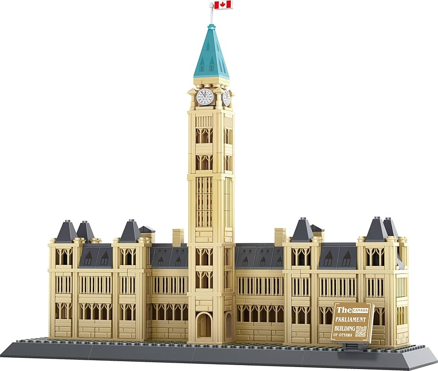 Dragon Blok Architect - The Ottawa Parliament - 608 pcs, Building