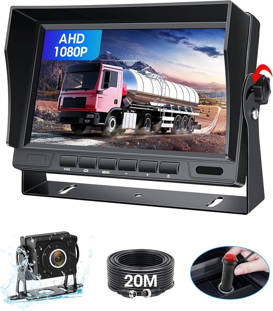 Amazon.co.jp: 【7インチAHDリアカメラモニター】AHD 1080P 7インチ