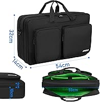 Amazon.co.jp: AKOZLIN DJ コントローラー 保護ボックス DJ バッグ for