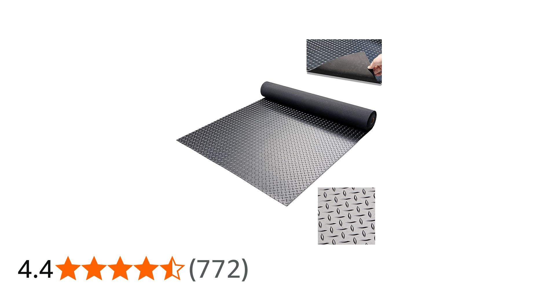 Amazon | ガレージマット 屋外 3mm ゴムマット 床 バイク 幅1m 長さ5m