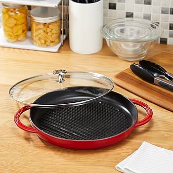 Amazon｜staub ストウブ 「 ピュアグリル スチーム&グリル チェリー