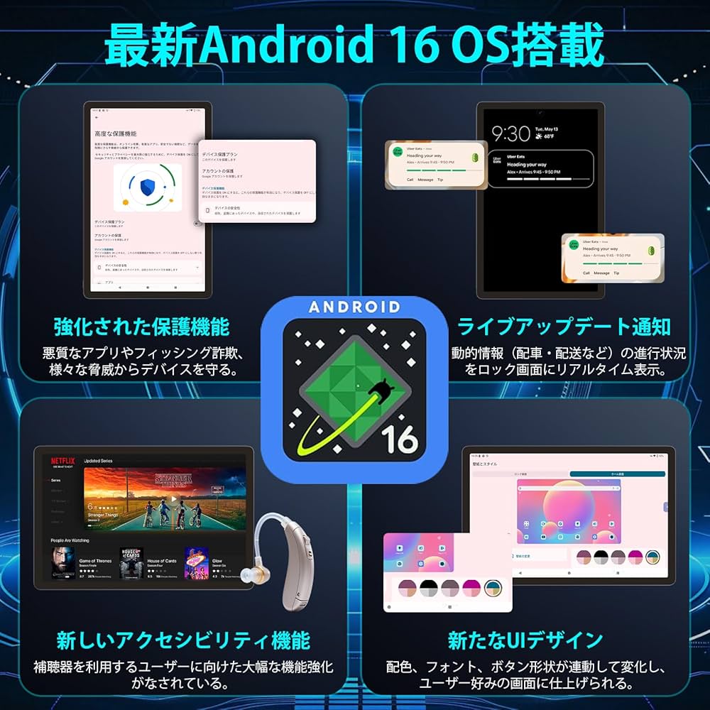 Amazon.co.jp: 【Android16 タブレット 初登場】Tabtop A90PRO