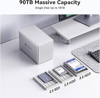 Amazon.co.jp: Yottamaster (5Bay) HDDケース 3.5インチ USB3.0接続