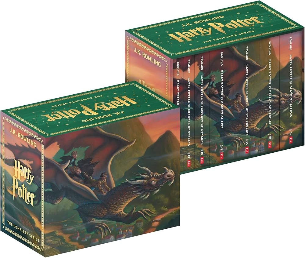 Harry Potter Paperback Boxed Set: Books 1-7 | Amazon.com.br