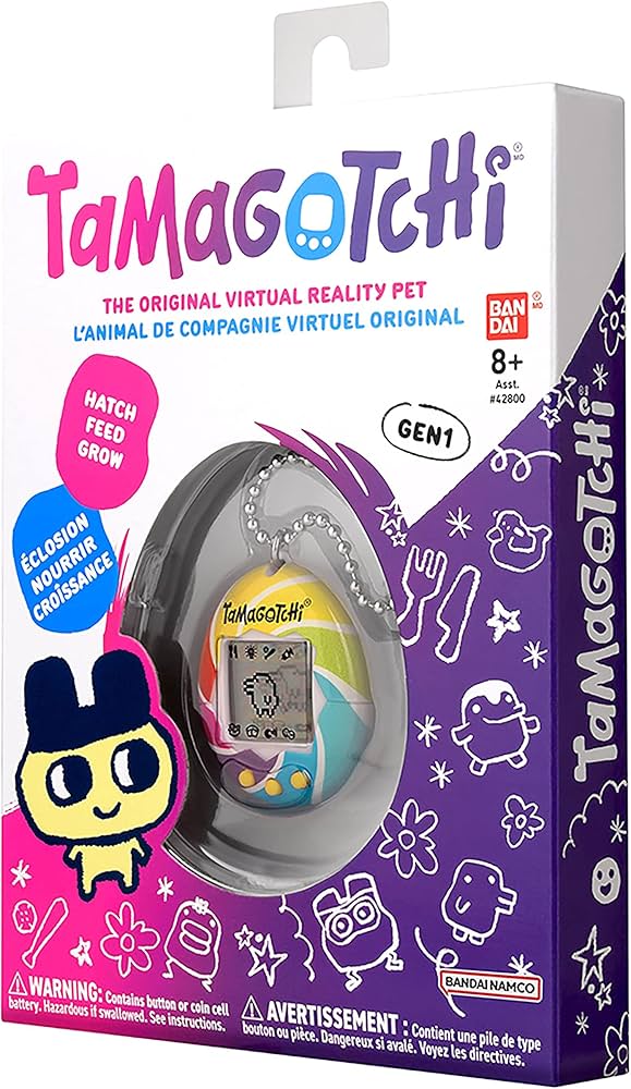 Amazon.com: Tamagotchi Original - Candy Swirl (Updated Logo