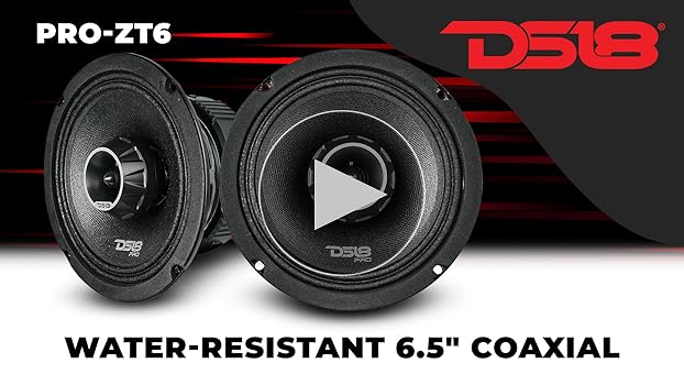 Amazon.com: DS18 PRO-ZT6 6.5-Inch 2 Way Pro Audio Midrange