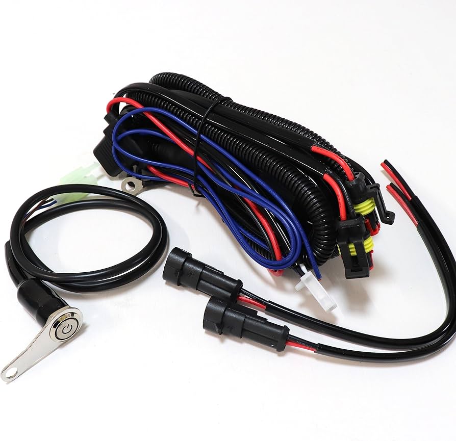 Amazon | 車 ・ バイク フォグランプリレー配線キット 一式セット