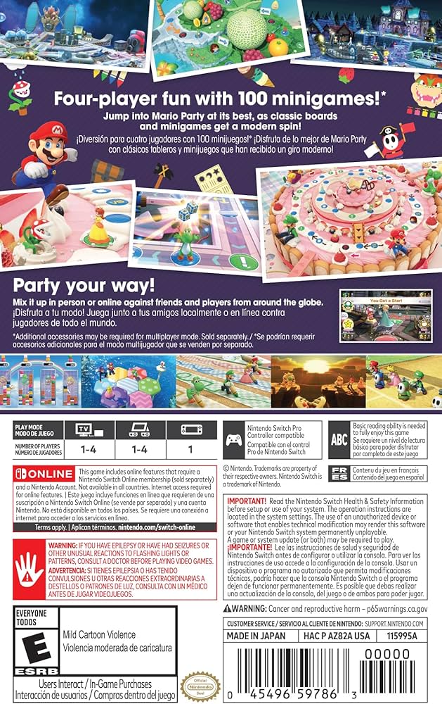 Amazon.com: Mario Party Superstars - US Version : Nintendo of