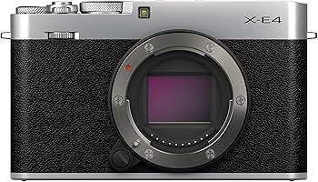 Amazon Canada: FUJIFILM X-E4 Mirrorless Camera Body, Black