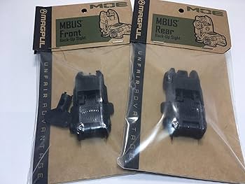 Amazon | 【実物】Magpul (マグプル) MBUS Gen 2 フロント&リア