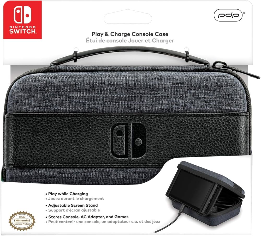 Amazon.com: PDP Play and Charge Case for Nintendo Switch, Switch