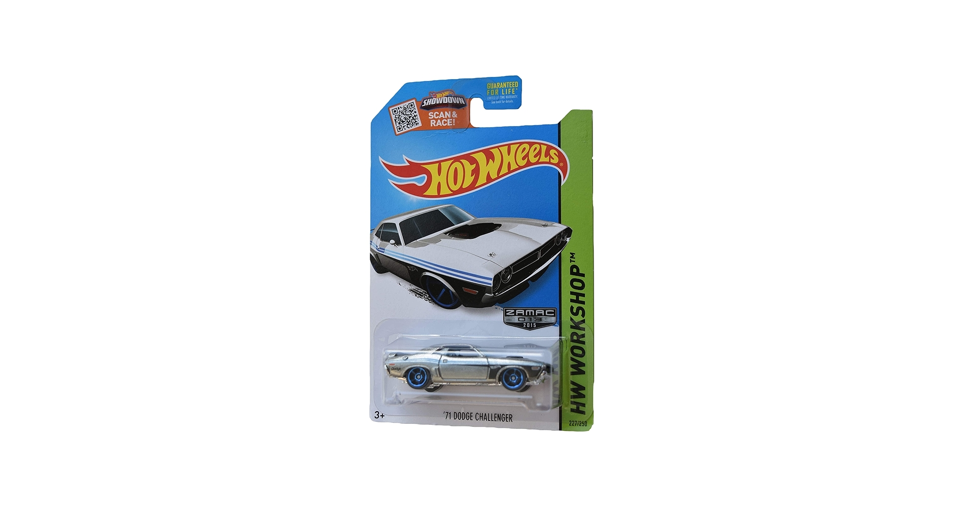 Amazon.com: Hot Wheels Zamac '71 Dodge Challenger - Workshop 227