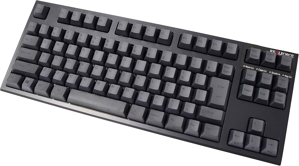 REALFORCE R2 テンキーレス 静音 日本語R2TLS-JP4-BK R2 日本語配列