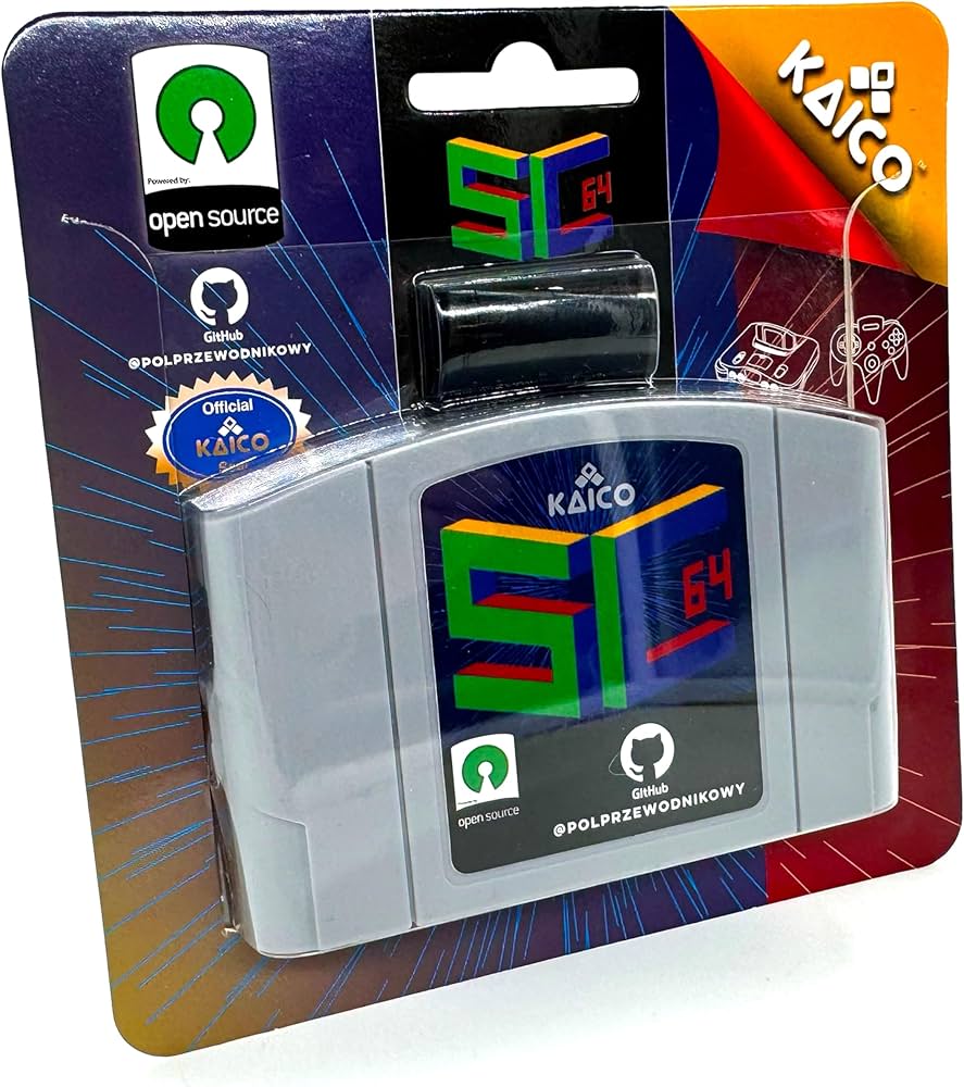 Amazon.com: Kaico Edition SummerCart64 Open Source N64 Flash Cart