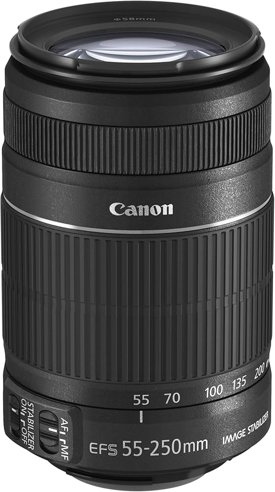 Canon Ef-S 55-250Mm F/4-5.6 is Ii Telephoto Zoom Lens for DSLR