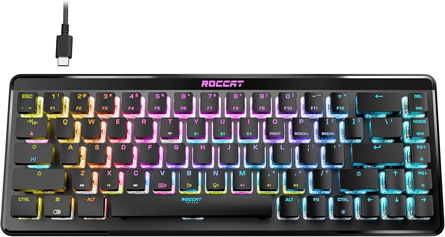 Amazon.com: ROCCAT Vulcan II Mini Air 65% Optical Mechanical