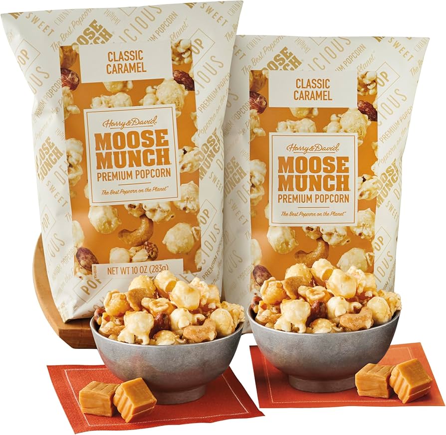 Amazon.com: Moose Munch® Premium Popcorn Classic Duo, Popcorn Gift