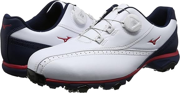 Amazon | [ミズノ] ゴルフシューズ ワイドスタイル002 ボア メンズ