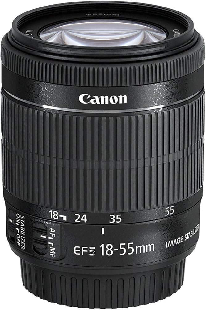 Amazon.co.jp: Canon 標準ズームレンズ EF-S18-55mm F3.5-5.6 IS STM