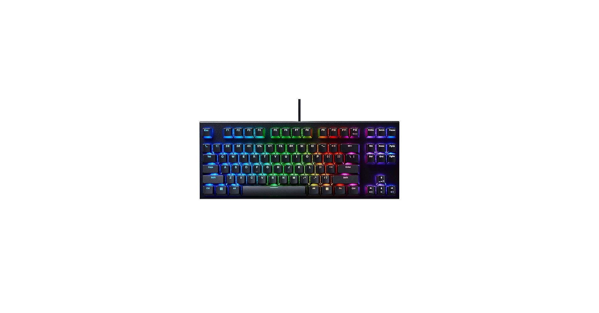 Amazon.com: Realforce GX1 Black TKL RGB Double Shot ABS Mechanical