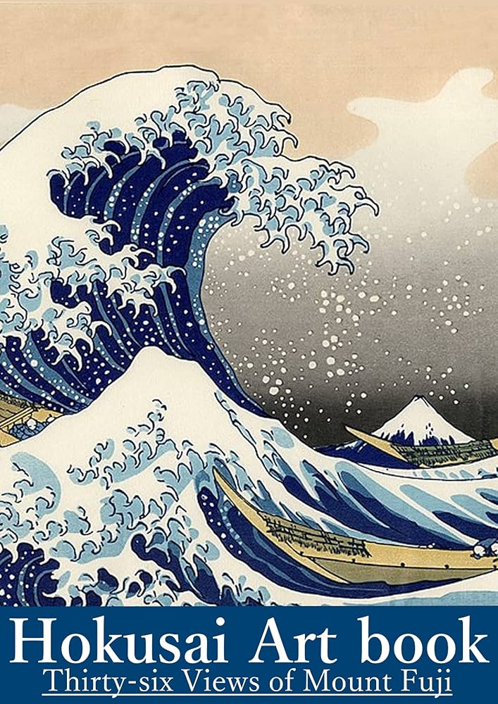 Amazon.com: Hokusai Art book Thirty six Views of Mount Fuji