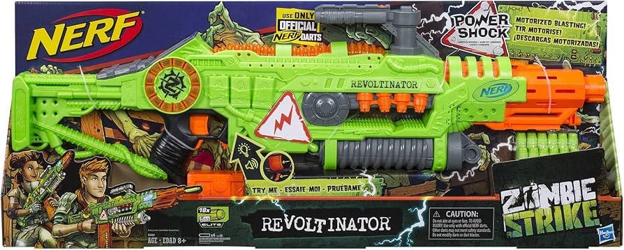 Amazon.co.jp: NERF Zombie Strike Revoltinator ナーフゾンビ