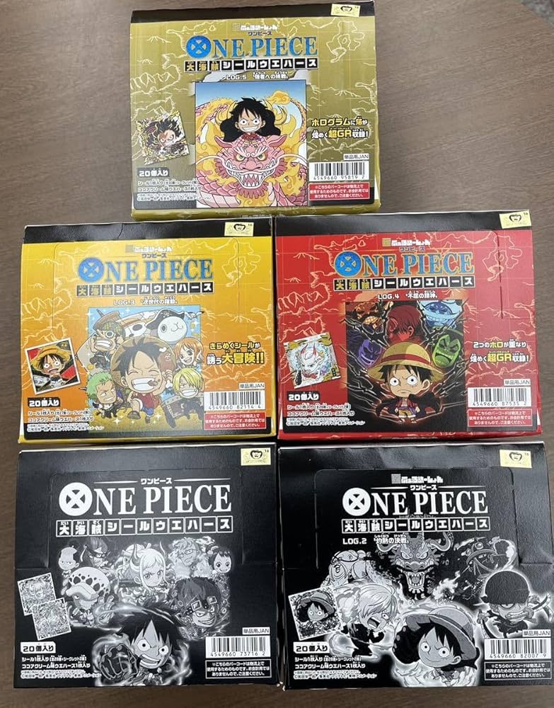 Amazon.co.jp: にふぉるめーしょん ワンピース大海賊シールウエハース