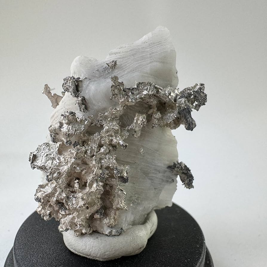 Amazon | 【E23052】 自然銀 銀 シルバー 天然石 鉱物 原石 | 岩石