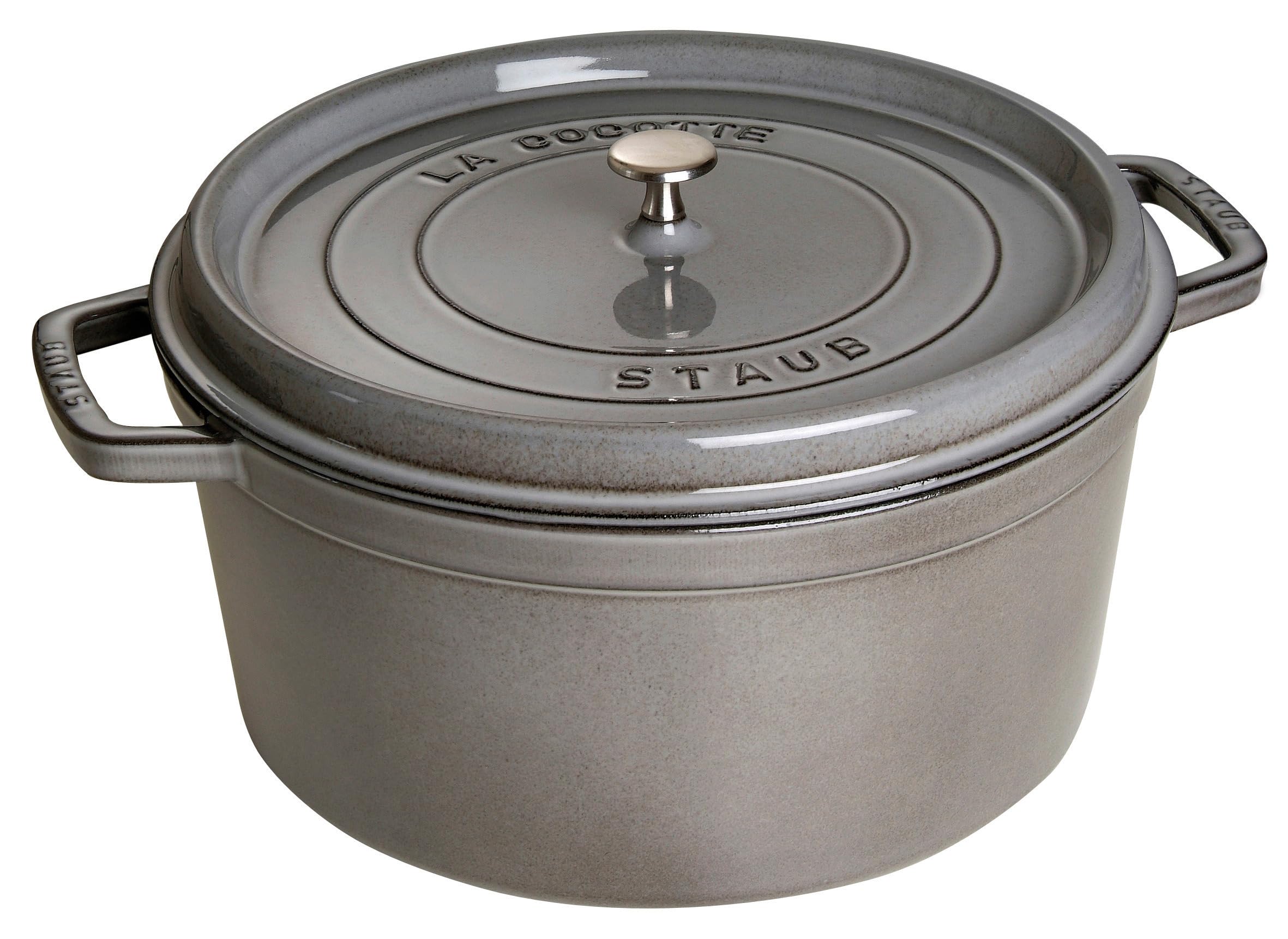 Amazon.com: STAUB Cast Iron Roaster/Cocotte, Round, 8.35 L