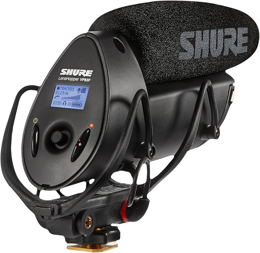 Amazon.com: Shure VP83F LensHopper Camera-Mounted Condenser