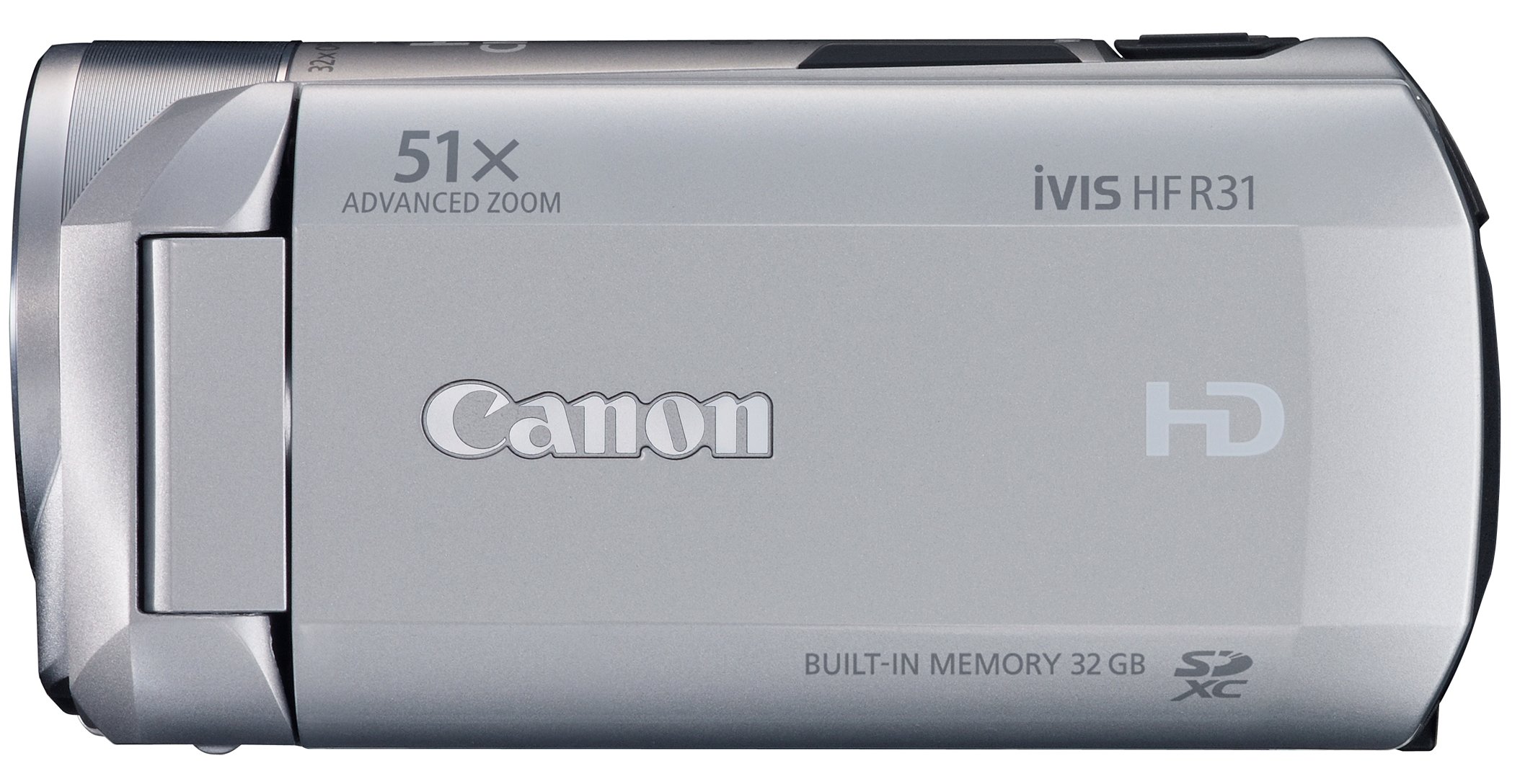 Amazon | Canon デジタルビデオカメラ iVIS HF R31 シルバー 光学32倍