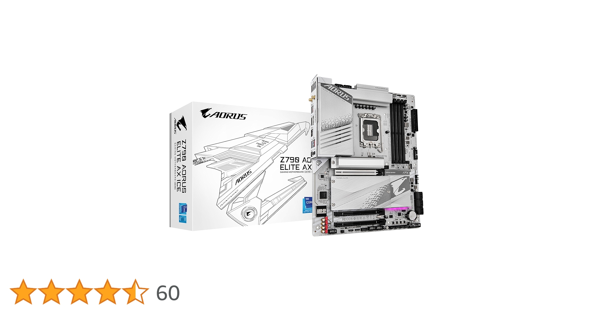 Amazon | GIGABYTE Z790 AORUS Elite AX ICE Intel LGA 1700 ATX